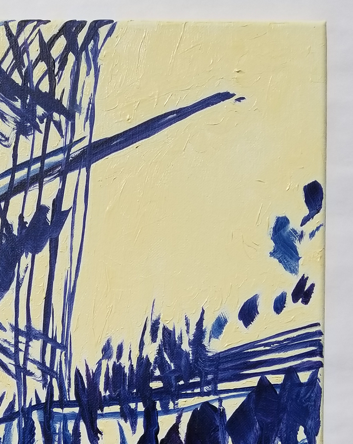 "Yesterday is Gone" Original Painting - Find the Beautiful