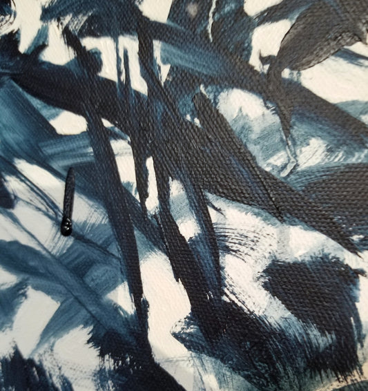 "Flow Space Wings" Original Painting - Find the Beautiful