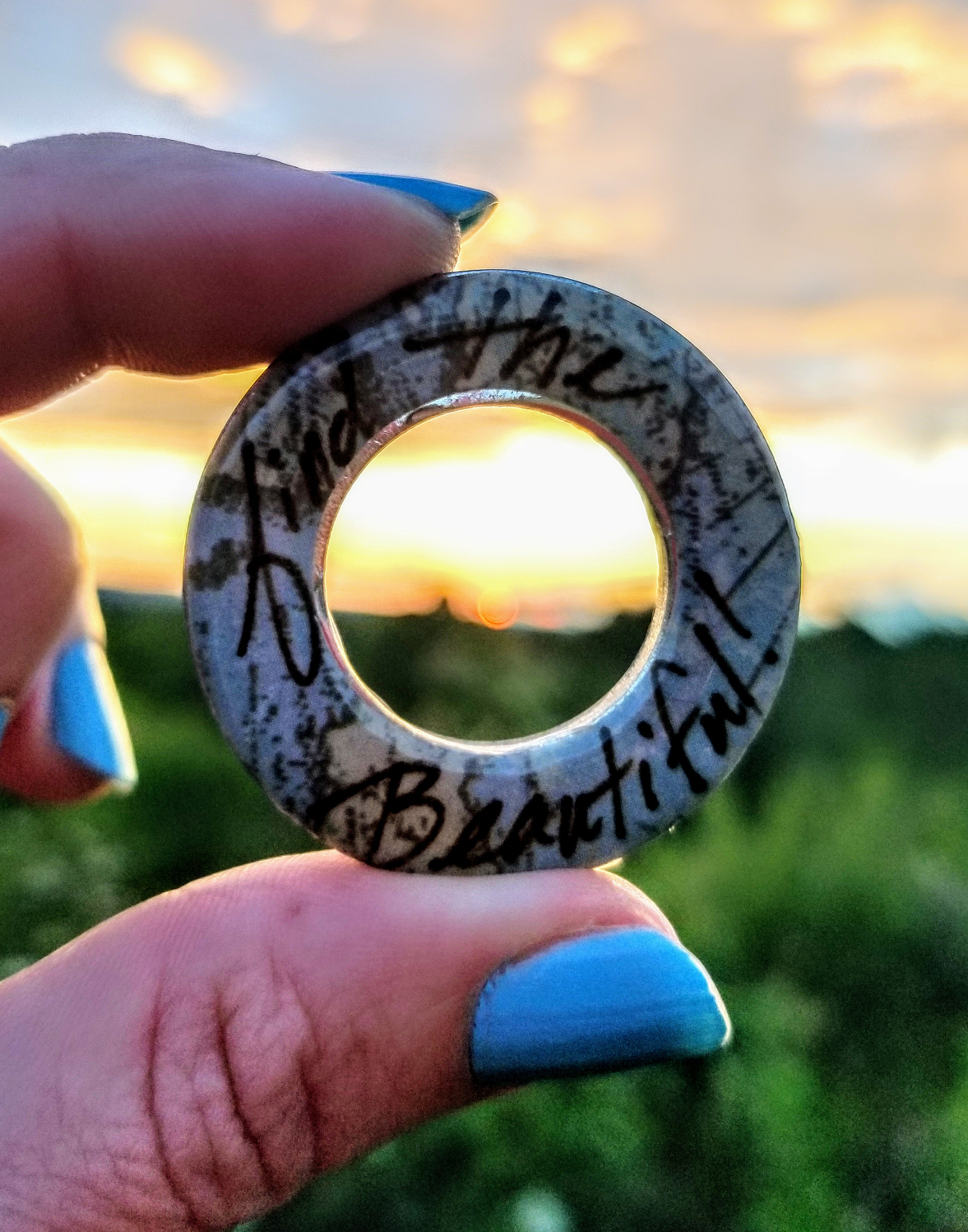 Find the Beautiful - Fuck It Ring Blue & Map - Find the Beautiful