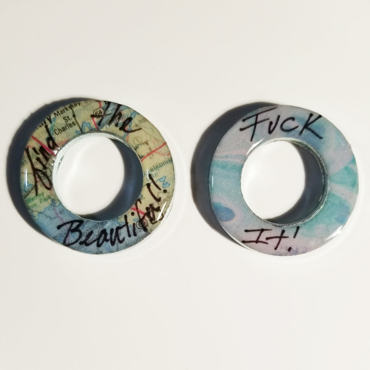 Find the Beautiful/Fuck it Ring