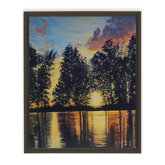 Collecting Moments Framed Canvas Wraps - Find the Beautiful